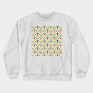 Flower pattern Crewneck Sweatshirt